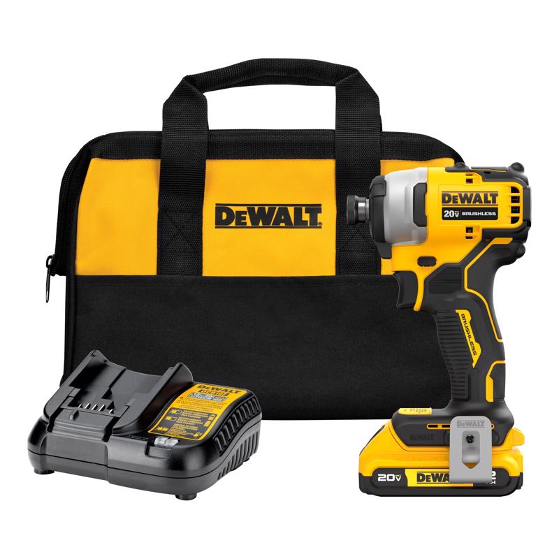 DeWalt DCF809D1 ATOMIC Compact Impact Driver Kit, 20 Volt