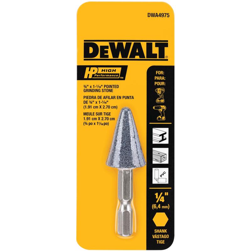 DeWalt DWA4975 HP Conical Grinding Point Cone, 3/4 Inch x 1-1/16 Inch