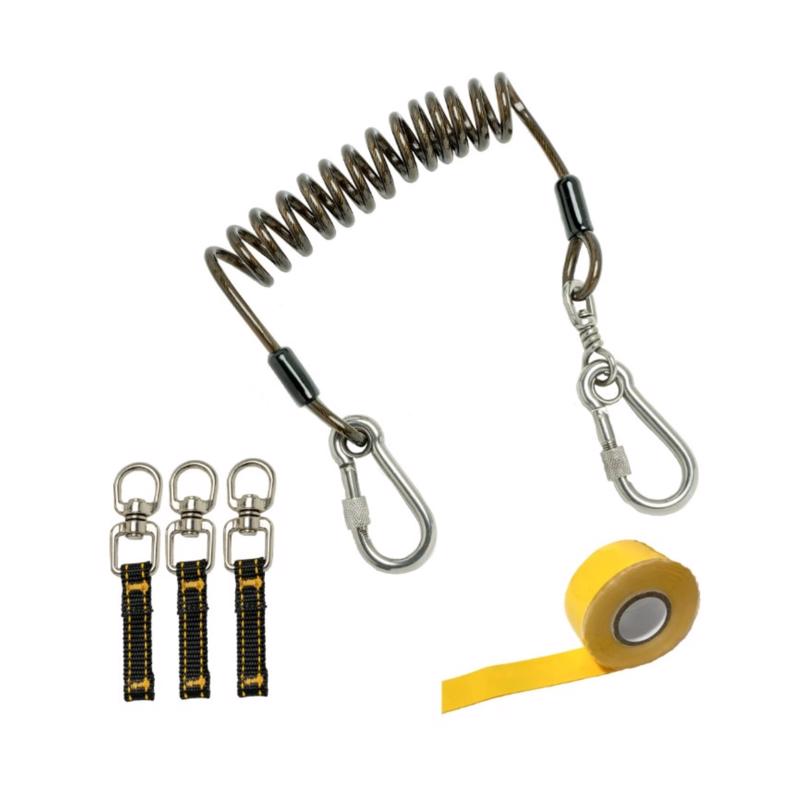 DeWalt DXDP910150 Coiled Tool Tether Kit, Polyester