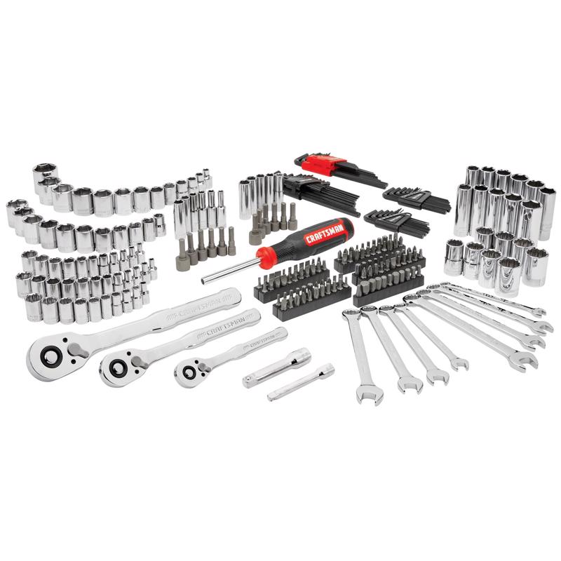 Craftsman CMMT45256 SAE Mechanic's Tool Set, Steel