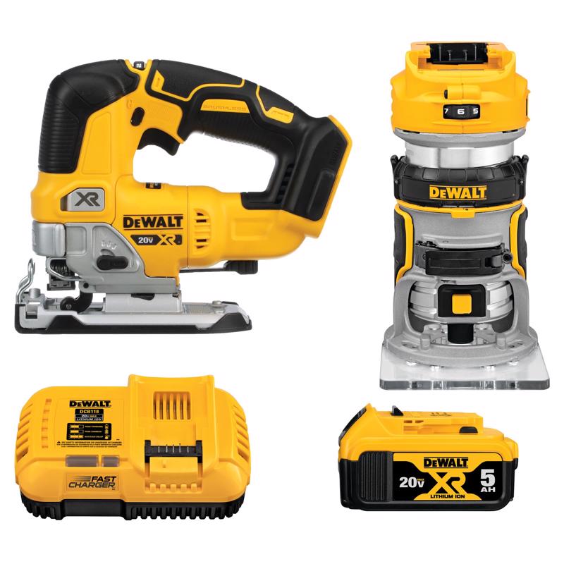 DeWalt DCK201P1 XR Cordless Combo Kit, 20 Volt