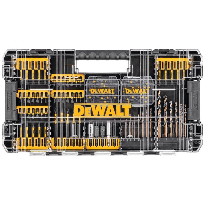 DeWalt DWANGFT100SET Impact Ready Drill and Driver Bit Set, 100-Piece