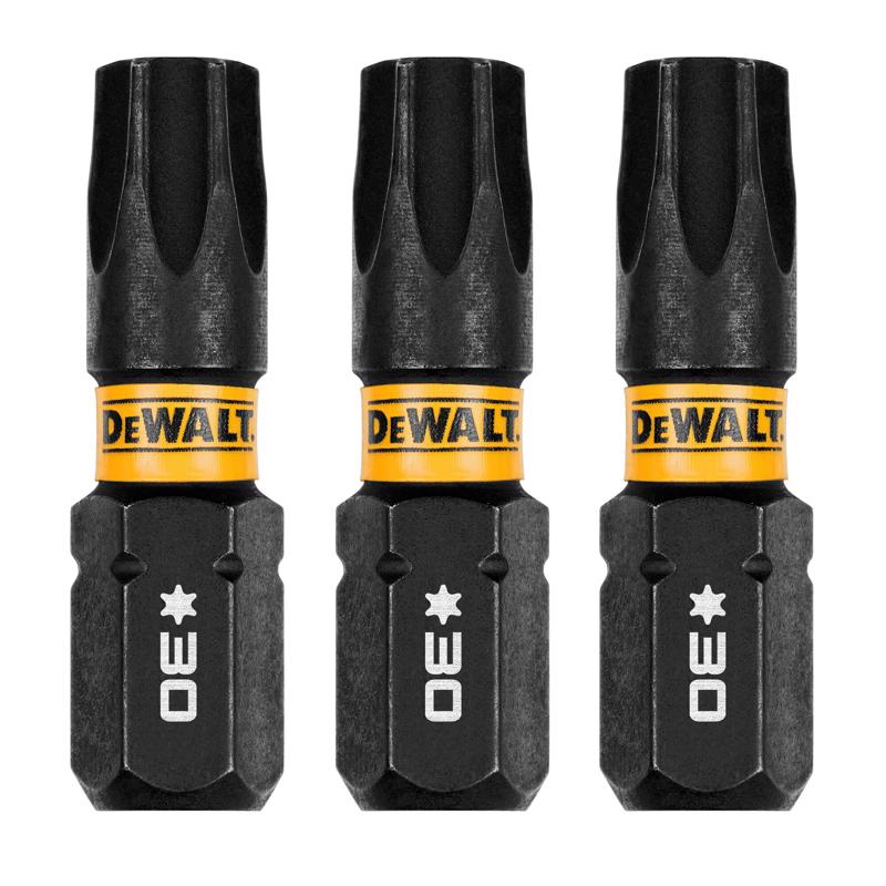 DeWalt DWAF1TX30IR3 FlexTorq Torx Impact Driver Bit Set, Steel