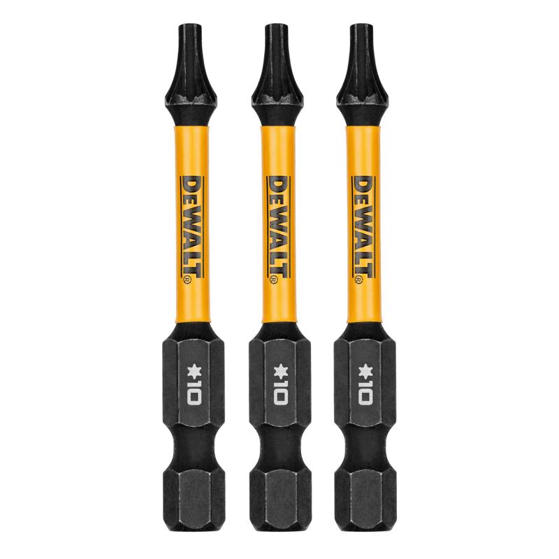 DeWalt DWAF2TX10IR3 FlexTorq Torx Impact Driver Bit Set, T10 x 2.25 Inch