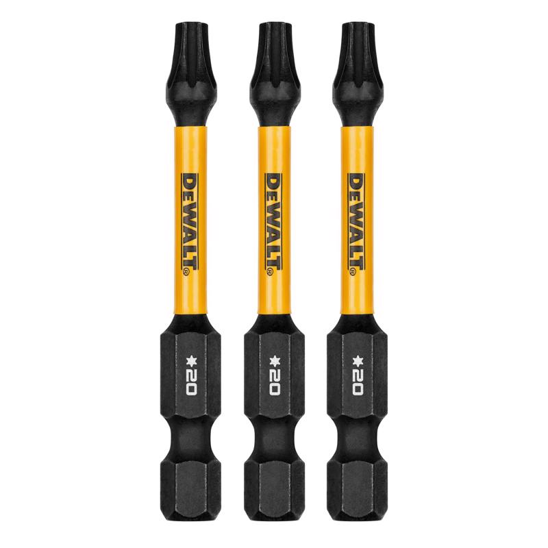 DeWalt DWAF2TX20IR3 FlexTorq Torx Drill and Driver Bit Set, T20 x 2.25 Inch
