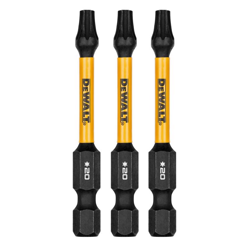 DeWalt DWAF2TX20IR3 FlexTorq Torx Drill and Driver Bit Set, T20 x 2.25 Inch