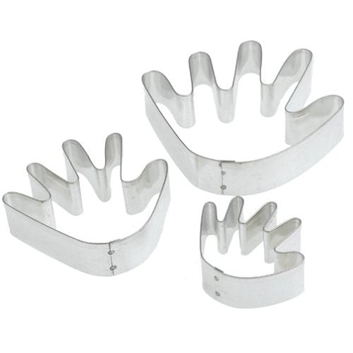 Mrs. Anderson's 42162 Hand Cookie Cutters, Set of 3