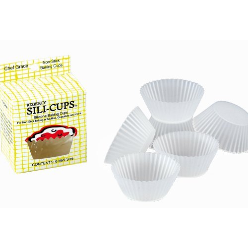 Regency RW1115S Silicone Baking Cups, Set of 6