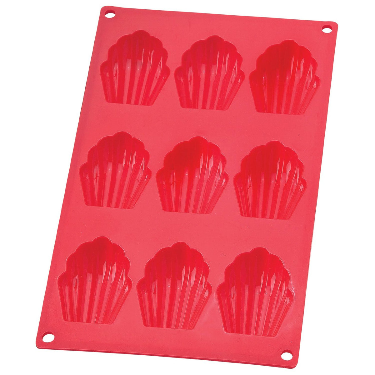 The Essentials 43635 Silicone Madeleine Pan, 11-3/4" x 6-3/4" x 3/4"