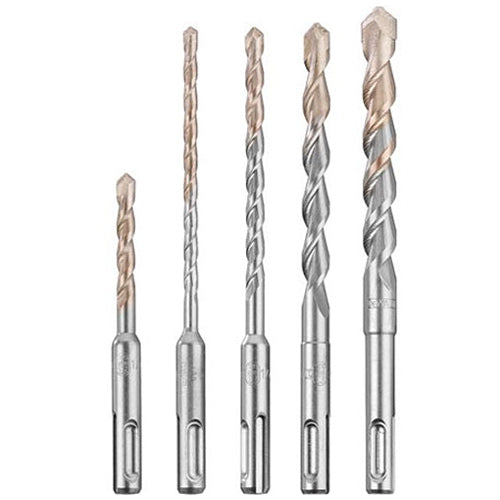 DeWalt DW5470 5 Pc Rock Carbide & Rotary Hammer Bit Set