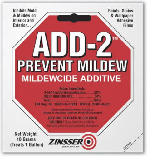 Zinsser 60511 Add-2 Mildewcide Paint Additive