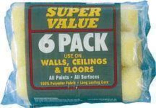 Premier Paint Roller 6PK38 PROFESSIONAL ROLLER COVER 3/8"x9"