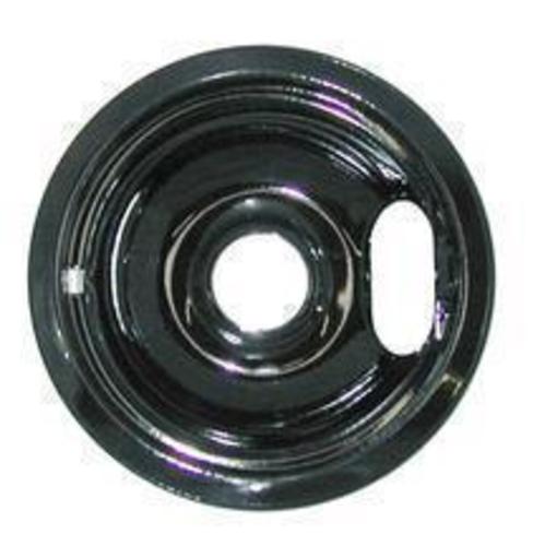 Range Kleen P102 Black Procelain Non-Stick Drip Bowl 8"