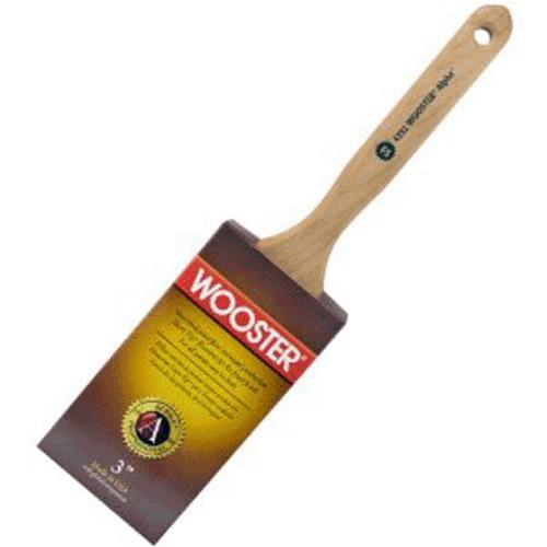 Wooster 4232-3 Alpha Flat Sash Paint Brush, 3"