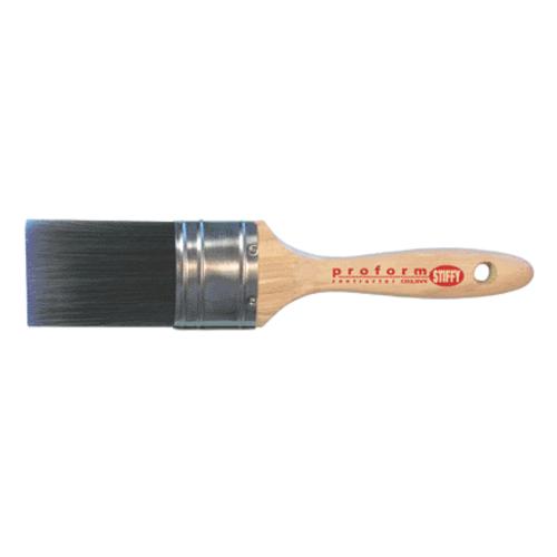 Proform CO2.5VS Contractor Oval Handle Stiff Paint Brush, 2.5"