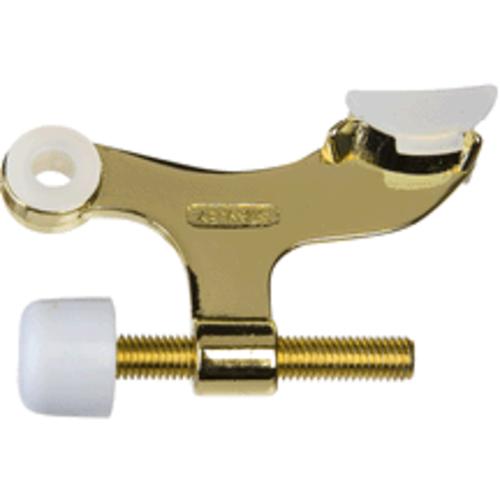 Stanley S807-479 Polished Brass Hing Pin Doorstop, 2-1/2"