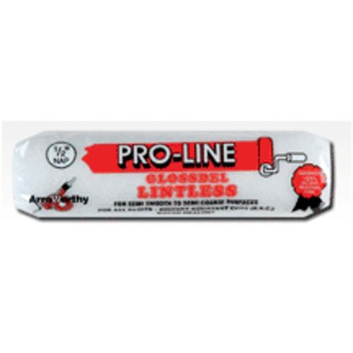 Arroworthy 3FGL4 Nap Glossdel Lintless White Roller Cover 3" x 1/2"