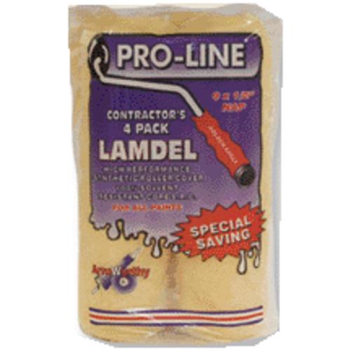 Arroworthy 9FLD4-4PK Nap Maize Roller Cover 9" x 1/2"
