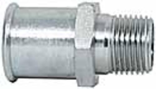 Imperial 92087 Heater Hose Male Connector Fitting, 1" x 1/2", Steel