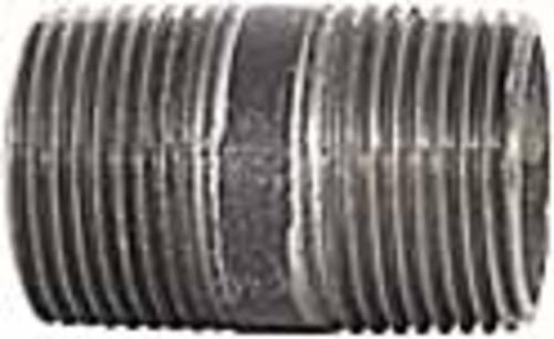 Imperial 98266 Iron Pipe Nipple 2"X 1-1/4" - Black