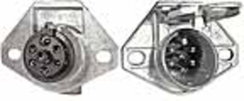 Imperial 73106 Heavy-Duty Trailer Connectors, 7-Way Socket