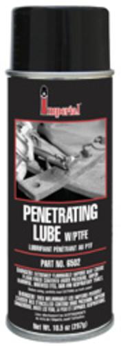 Imperial 6502 Penetrating Lube With Ptfe Aerosol, 10.5 Oz. Per Package of 12