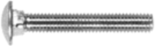Imperial 123108 18/8 Stainless Steel Carriage Bolt, 1/4-20 x 2 Box of 100