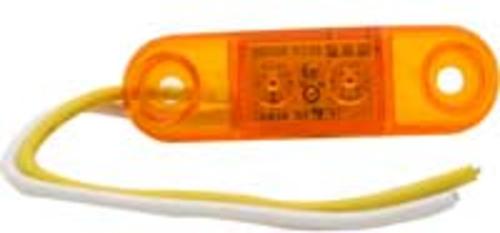 Peterson 80008 Clearance/Marker Light #M168A, 8-16 V, Amber