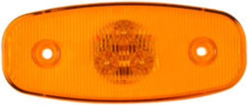 Peterson 81061 Oval Marker/Clearance LED Lamp, 4-3/4"x2", Amber
