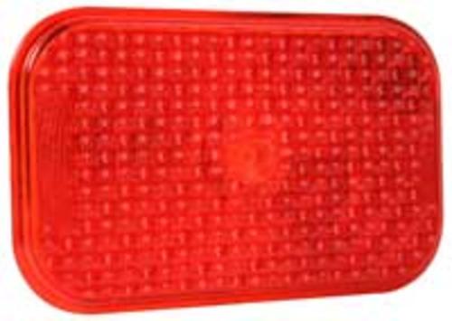 Truck-Lite 81924 Rectangle Replacement Lens, Red