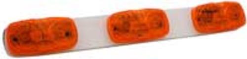Truck-Lite 81925 26-Series Plastic Identification Bar, 16", Amber