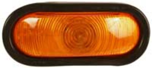 Truck-Lite 82842 Super-60 Stop/Turn/Tail Oval Sealed Lamp, 12 V, Amber
