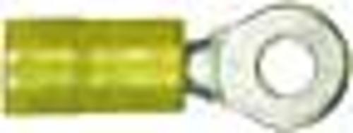 Imperial 81424 Heavy Duty Ring Nylon Terminal 8" - Yellow Pkg/50