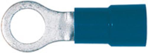 Imperial 71807 Vinyl Insulated Large Gauge Wire Ring Terminal 3/8" - Blue Pkg/20