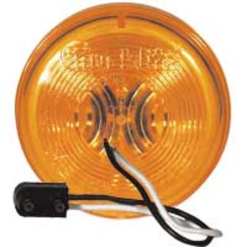 Truck-Lite 80879 30-Series Round Sealed Lamp, 2", Yellow
