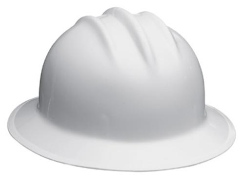 Tekk 91280-80026T Full Brim Hard Hat With Ratchet, White