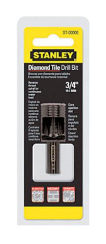Montana MB-65206 Tile Drill Bit Black Oxide, 3/4"