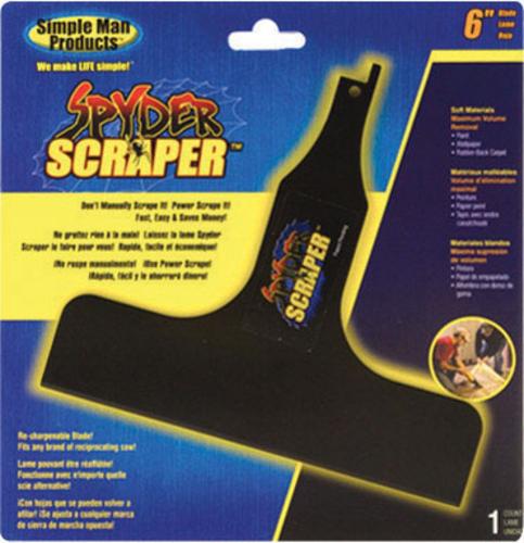 Simple Man Products 0137 Spyder Scraper, 6"