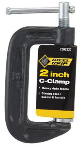 Steelgrip 2262327 C-Clamp, 2", Steel