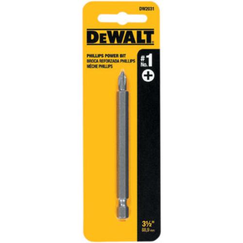 Dewalt DW2031 Phillips Power Bit, #1,3-1/2"