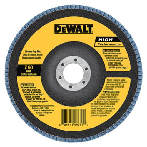 DeWalt DWA8202 Flap Disc, 60-Grit, Metal