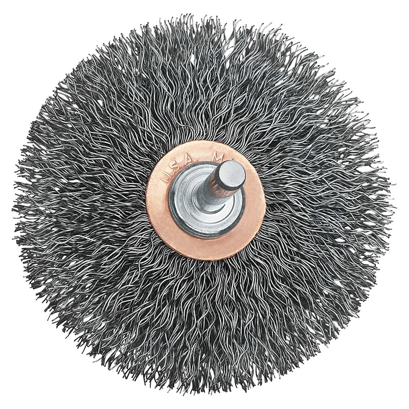 DeWalt DW4903 Crimped Wire Wheel Brush, Carbon Steel