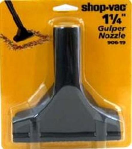 Shop-Vac 9061900 Wet/Dry Vac Gulper Nozzle, 1.25", Black