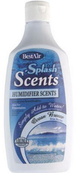 BestAir FSOB6 Splash Scents Humidifier Fragrance, 16 Oz, Ocean Breeze