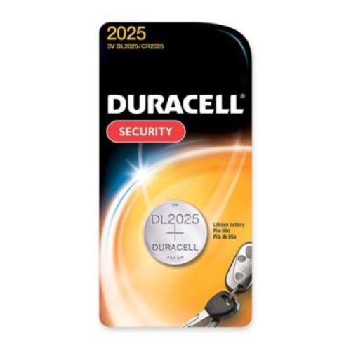Duracell DL2025BPK Security Battery, 3 Volt, #2025