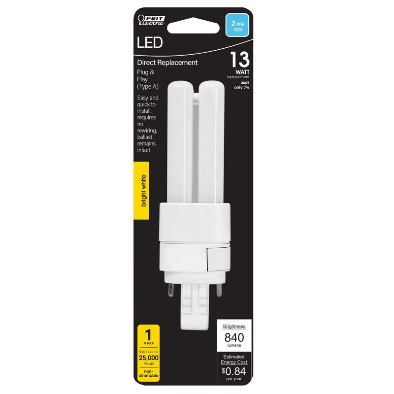 Feit Electric BPPL13835/LED LED Light Bulb, 7 Watts, 120 Volt