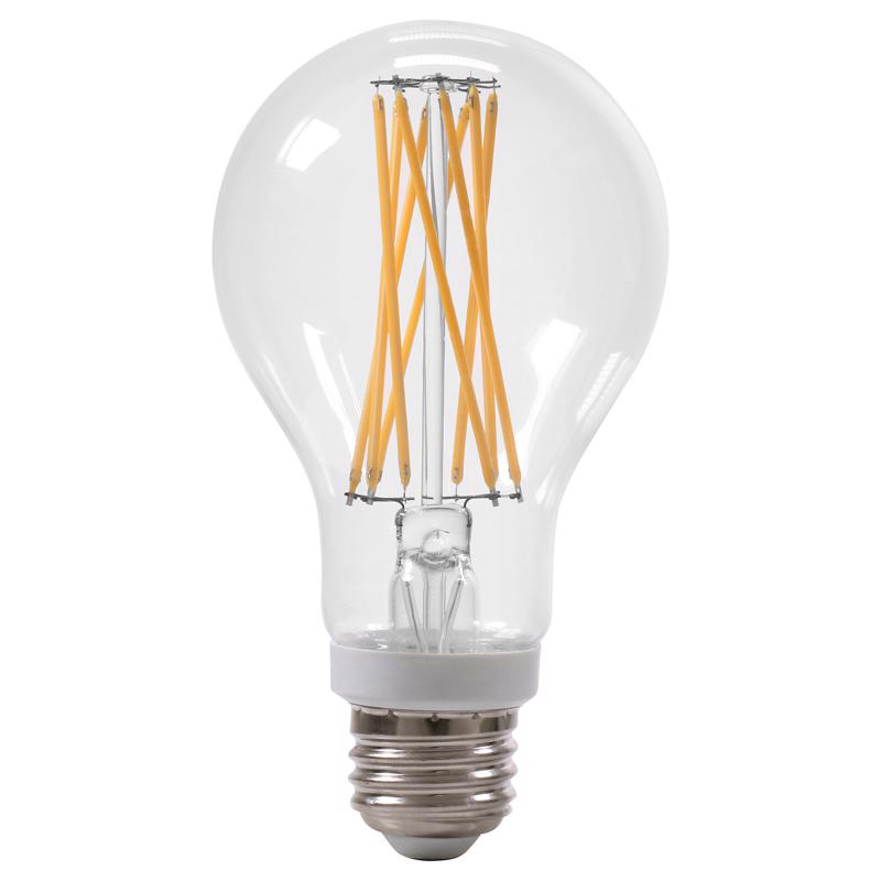 Feit Electric A100CL950CAFIL2 Enhance Filament LED Bulbs, 15 Watts, 120 Volt