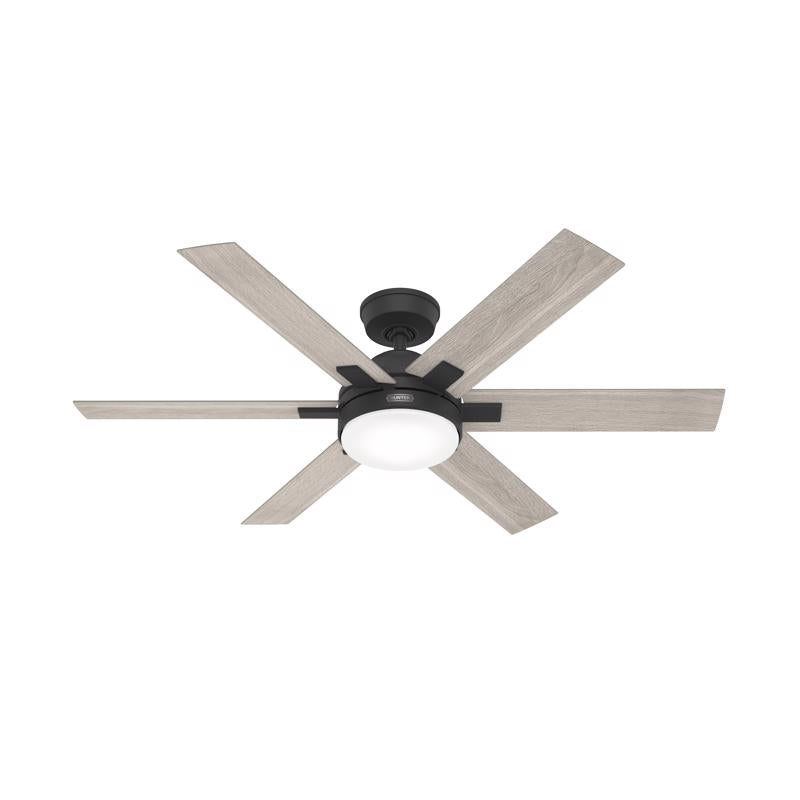 Hunter Fan 51879 Georgetown Ceiling Fan, Matte, Black