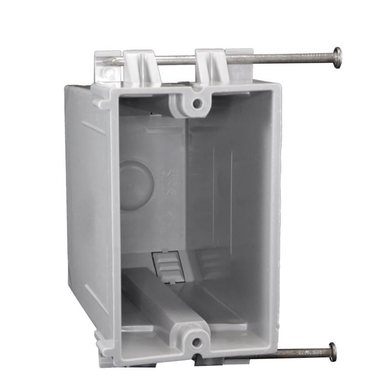 Cantex EZ22SN-HW EZ Box Rectangle Switch Box, Gray, PVC