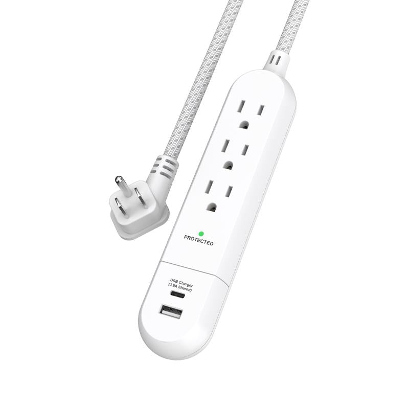 Monster 1708 Just Power It Up Power Strip, 1875 Watts, 125 Volt